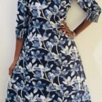 A Line Top Plus Bottom Blue