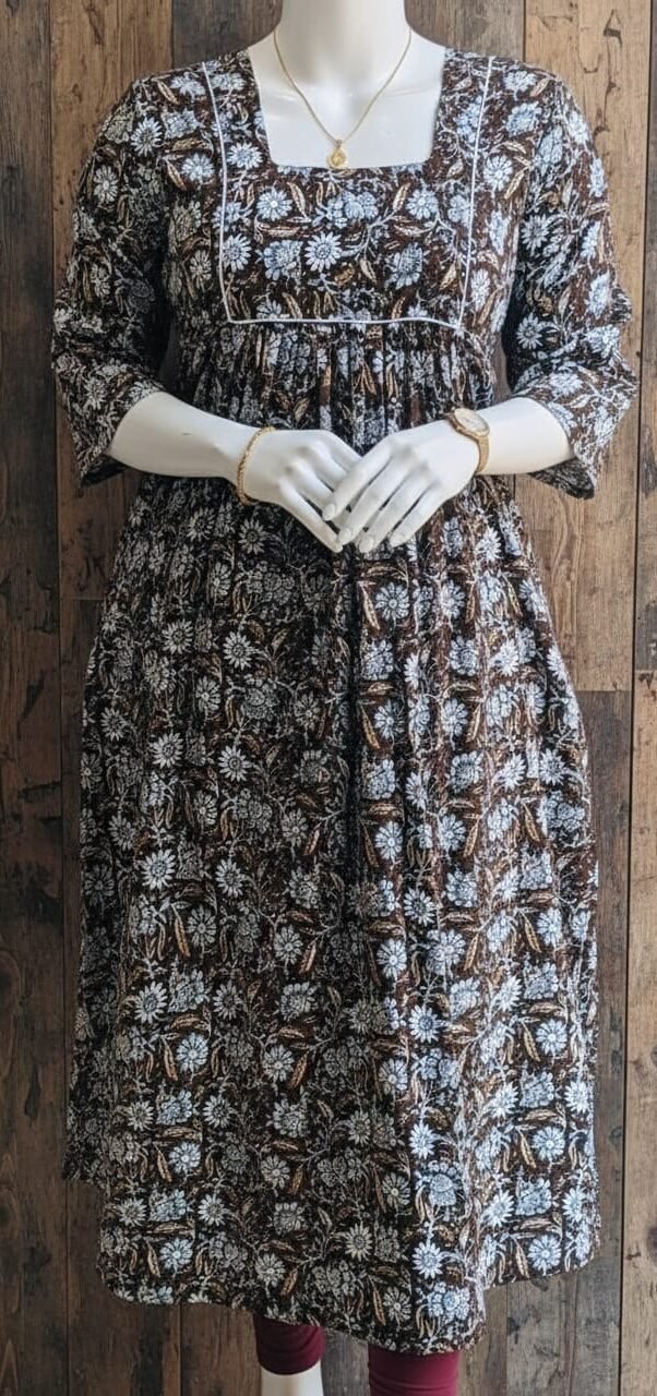 WhatsApp Image 2026-01-23 at 2.33.27 PM Kurthi Olive Green - Image 1