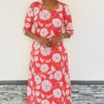 Slitted Top Plus Bottom Peach