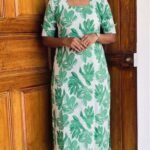 Slitted Top Plus Bottom Green with lining