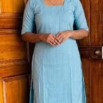 Slitted Top With Lining