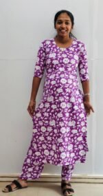 s-Slitted Top Plus Bottom Light purple