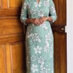 Slitted Top Plus Bottom (Sage Green)