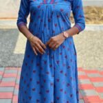 A Line Top Plus Bottom Blue