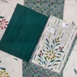Un Stiched Salwar Suits- Green F