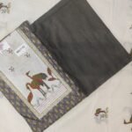 Un Stiched Salwar Suits -Gray P