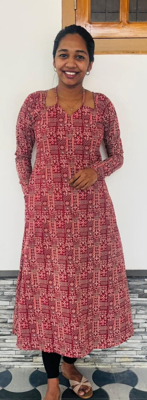 WhatsApp Image 2026-02-24 at 1.30.02 PM (1) Kurthi- Maroon - Image 1