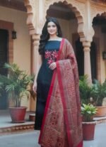 Un Stitched Salwar Suits-BK