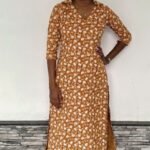 Slitted Top Plus Bottom  mustard yellow