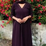 Georgette Kurthi With Duppatta Vine