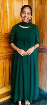 Georgette Kurthi With Duppatta g