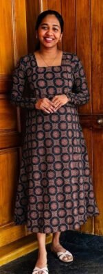 Full Sleeve Feeding Top with two side zip -Black