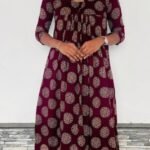 Kurthi -Maroon