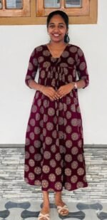 Kurthi -Maroon