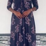 Feeding Top with two side zip -Blue