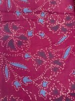 6 piece panel Cotton Palazzo -Maroon - Image 2
