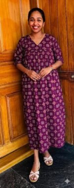 Kurthi-maroon