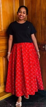 Skirt-red