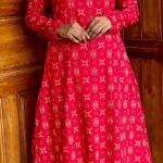 A-line full sleeve top+ bottom