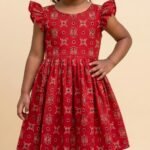 Kids Frock red-O