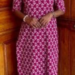 Slitted Top Plus Bottom-Magenta