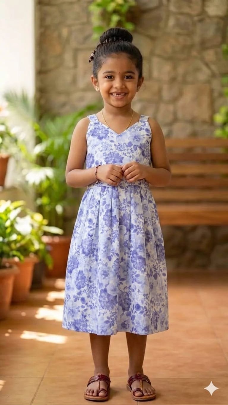 WhatsApp Image 2026-04-23 at 1.10.44 PM Kids Frock - Image 1