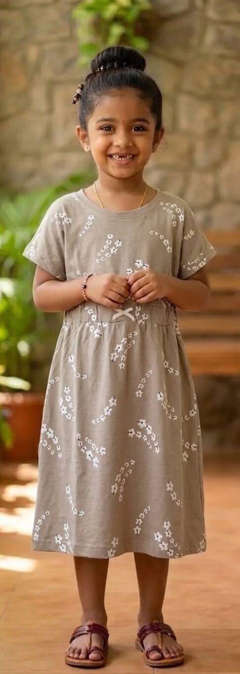 WhatsApp Image 2026-04-23 at 1.50.16 PM Kids Frock - Image 1