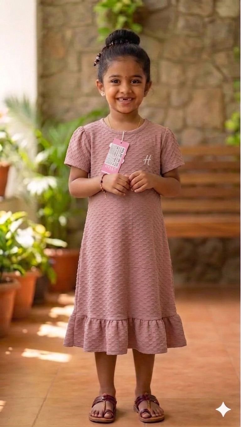 WhatsApp Image 2026-04-23 at 12.26.16 PM Kids Frock - Image 1