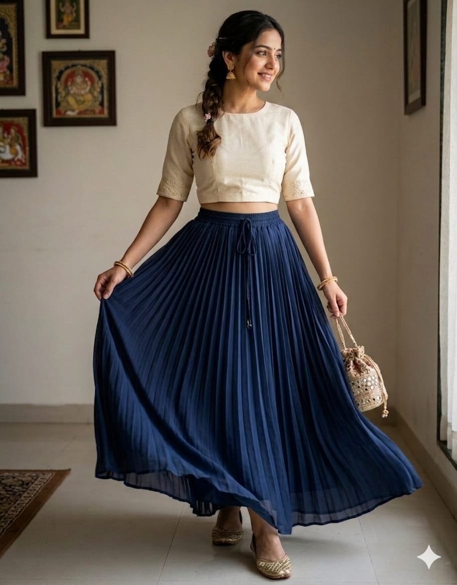 WhatsApp Image 2026-04-24 at 12.39.06 PM(2) Skirt -F - Image 1