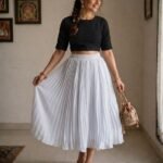 Skirt -S  LIGHT BLUE
