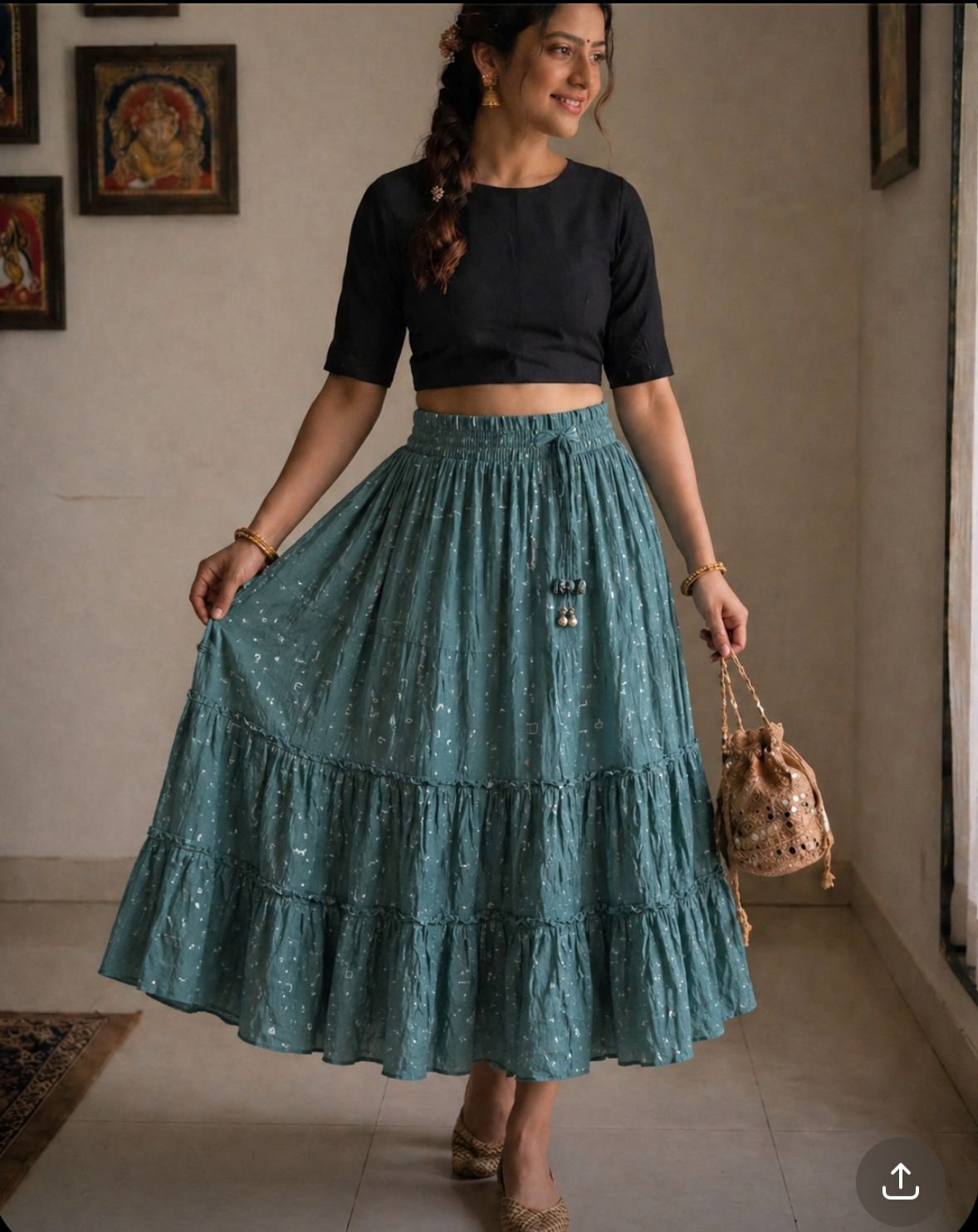 WhatsApp Image 2026-04-25 at 11.29.32 AM (2) Skirt -S - Image 1