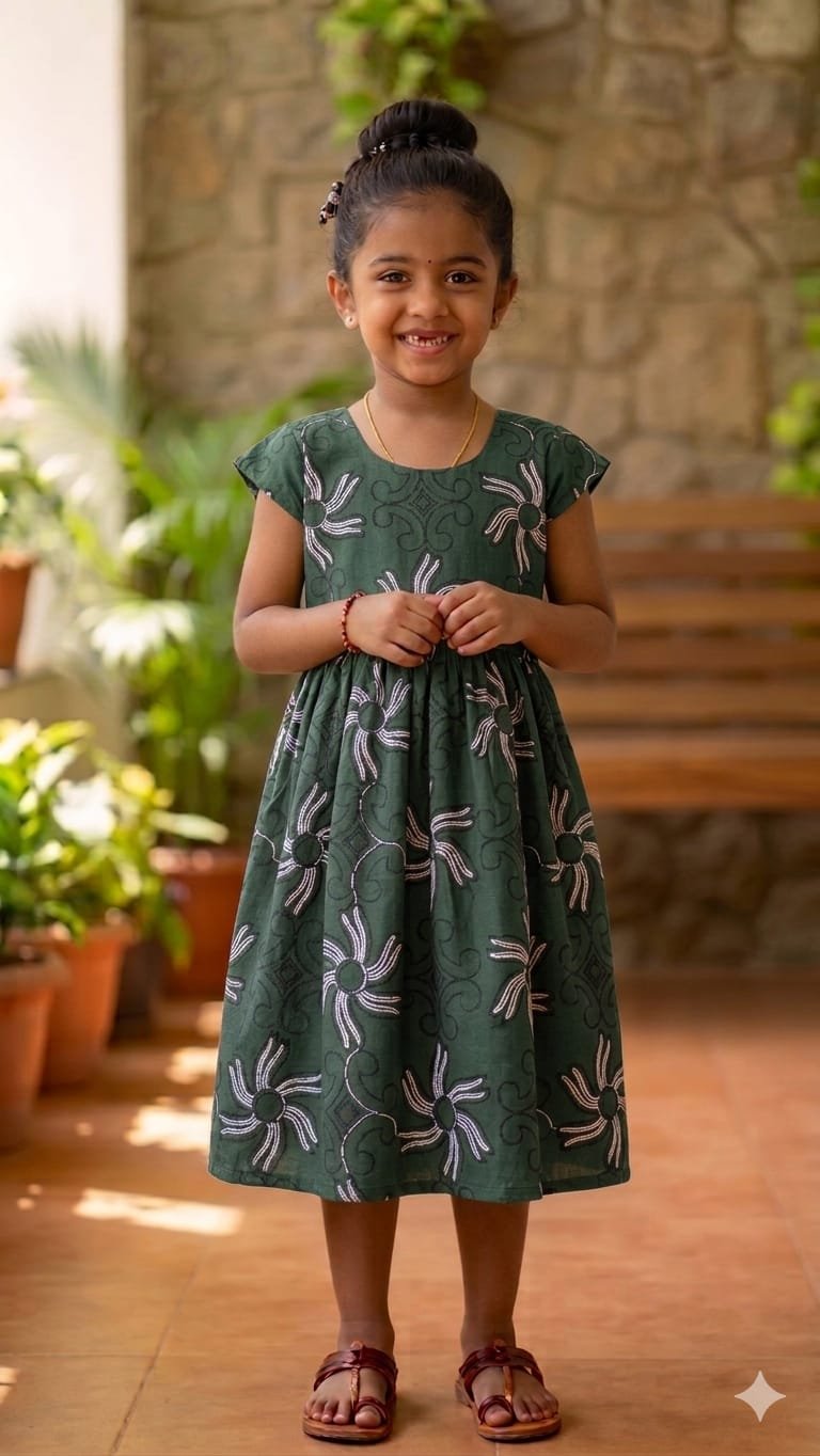 WhatsApp Image 2026-04-30 at 1.23.05 PM Kids Frock - Image 1