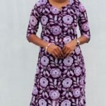 Georgette top +Bottom ( lining only in yoke )