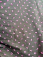 A Line Kurthi black+ magenta-0 - Image 2