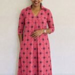 A Line Kurthi light peach-OO