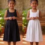 kids -2 piece ( black+ white)