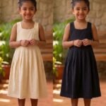 kids- 2 piece (black + skin)