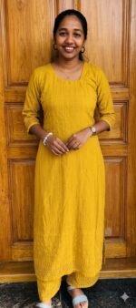 Slitted Top Plus Bottom-Yellow