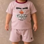 Baniyan Set-maroon