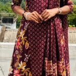 A Line Top Plus Bottom With Duppatta-V