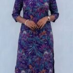 Slitted Top Plus Bottom-Violet
