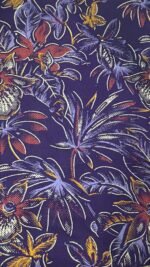 Slitted Top Plus Bottom-Violet - Image 2