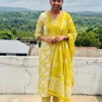 slited top bottom dupatta with lining