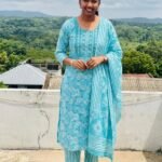 slited top bottom dupatta with lining