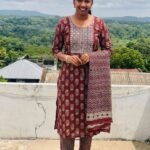 slited top ,bottom, dupatta with lining