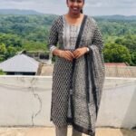slited top bottom dupatta with lining