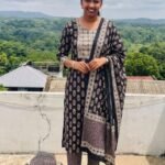slited top bottom dupatta with lining