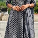 Slitted Top Plus Bottom With Duppatta