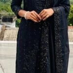 Slitted Top Plus Bottom With Duppatta