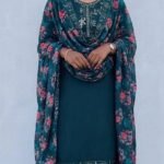 Slitted Top Plus Bottom With Duppatta